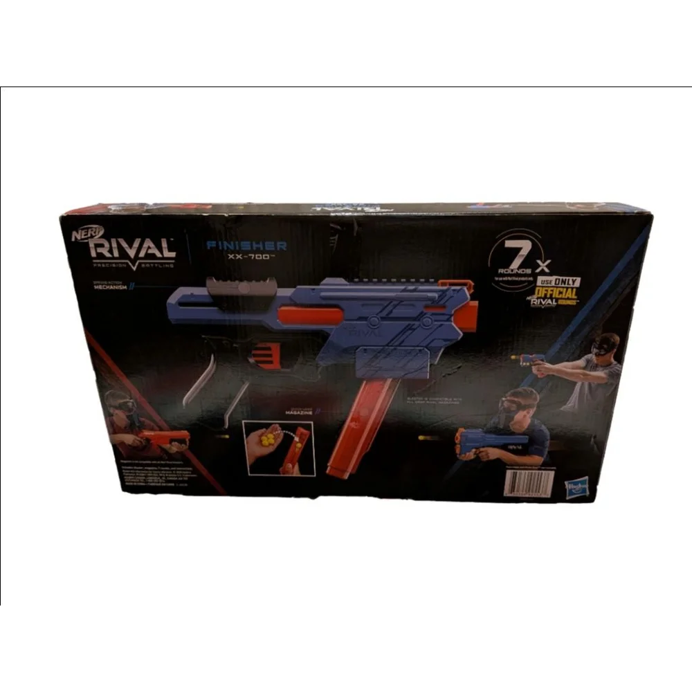 Boys Nerf Finisher XX-700 Action Figure Playset Blue Orange One Size 14+